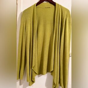 Eileen Fisher Olive Knit Sweater